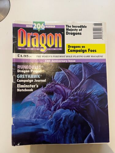 Dungeons & Dragons - Dragon Magazine 206 - 1996 - Fair