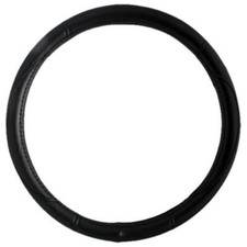 Soft Leather Grip Ergonomic Steering Wheel Cover Black Universal Fit 14.5-15.5 Soft Leather Grip Ergonomic Steering Wheel Cover Black Universal Fit 14.5-15.5