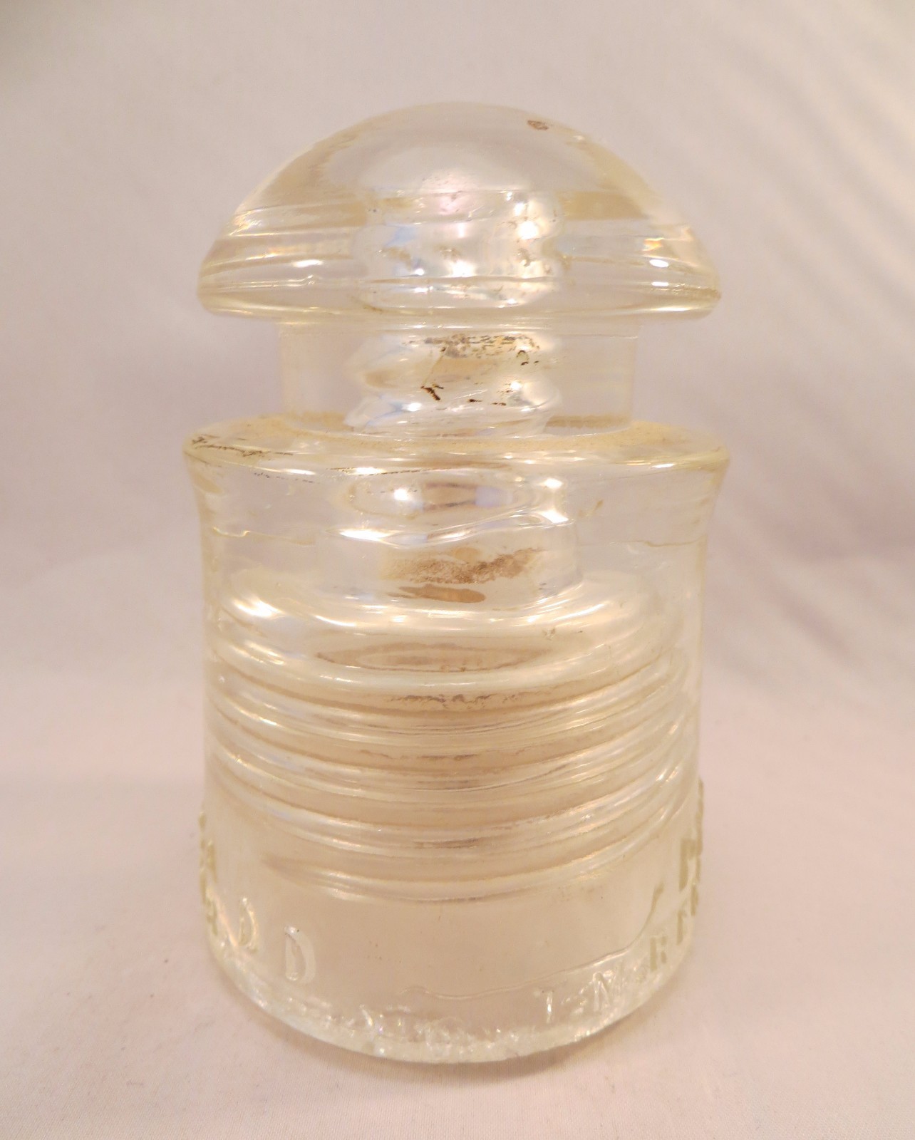 Vintage "MADE IN U.S.A." Pyrex Glass Insulator DD eBay