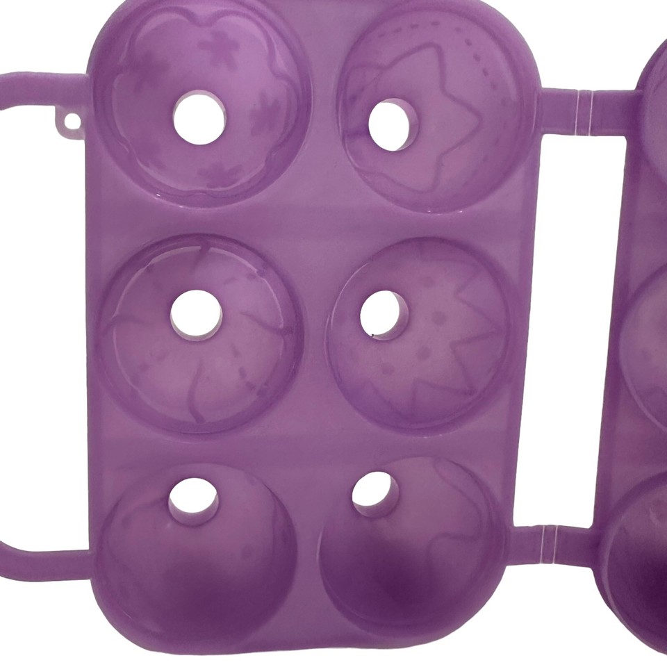 Jello Jiggler Egg Mold Etched Decorative Jello Shots Purple Easter eBay