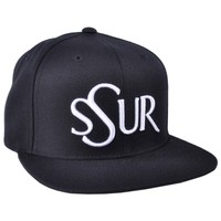 Ssur Snapback Hat Streetwear Skate Urban Casual Mens Wool Script Black Authentic on sale Ssur Snapback Hat Streetwear Skate Urban Casual Mens Wool Script Black Authentic on sale