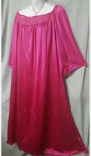 Only Necessities Pink Nightgown CALF Lightweight 3/4 Sleeve Plus 5X 72" Bust