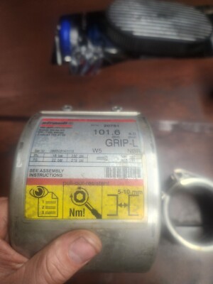 straub grip l clamp 101.6mm