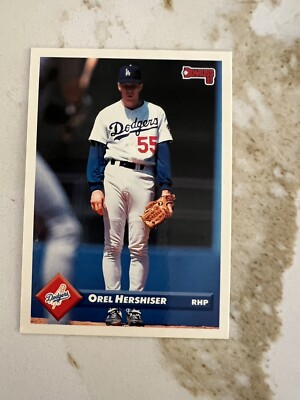 Orel Hershiser Los Angeles Dodgers 1993 Donruss #274 