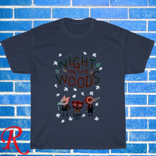 New Night In The Wood NITW Game Black/Grey/Navy/White Size S-5XL Unisex T-Shirt - Picture 3 of 8
