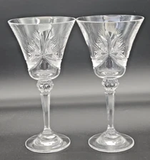Set of 2 Margaret by Bohemia Crystal-Crystalex Water Goblets