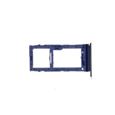 SIM microSD Card Tray Dual for Samsung Galaxy A71 5G Silver Replacement Part