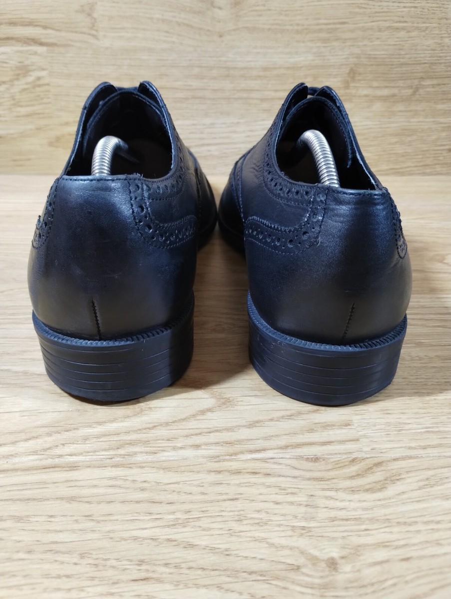 Cole Haan C12492 Batlin Oxford Wingtip Black Leather Dress  display picture 1