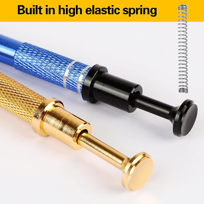 2 Stainless Steel Jeweler'S Pick up Tool Pearl & Piercing Ball Grabber 4-Pronged