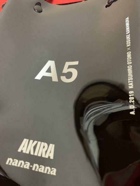 AKIRA ART OF WALL x nana-nana OPAQUE A5 PVC Shoulder Bag ART
