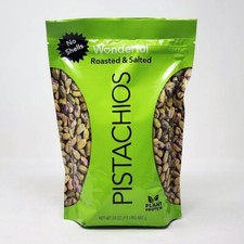 Wonderful Pistachios No Shells, Roasted Salted Nuts, 24 oz