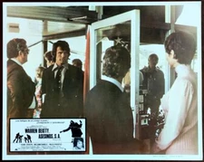 Warren Beatty as the last witness Parallax View original Lobby Card 1273