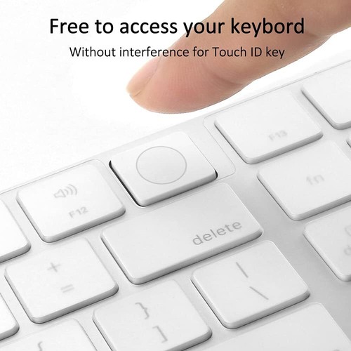 Keyboard Cover Skin for Apple Magic Keyboard with Touch ID and Numer Ultra Thin - 第 3/6 張圖片