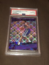 2017-18 REVOLUTION DE’AARON FOX RC ROOKIE COSMIC REFRACTOR /100 PSA 10 GEM MINT