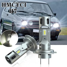FOR VW GOLF MK5 6 7 LED XENON WHITE HEADLIGHT BULBS 2X H7 DIP BEAM LIGHT GTi TDi