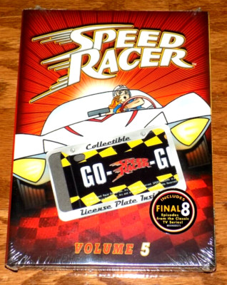 Speed Racer Volume 5 Speed Racer Volume 5 w/Collectable License Plate TV Classic Series DVD ...