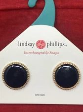 NEW Lindsay Phillips Shoe Snaps Bling Accessory - Bella