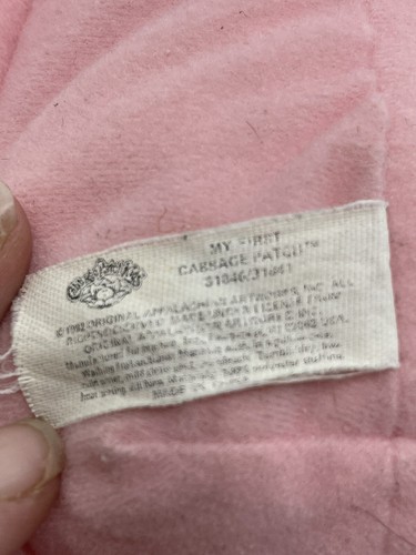 1992 Hasbro My First Cabbage Patch Kids 12" Babyland Collection Pink - Bild 6 von 9