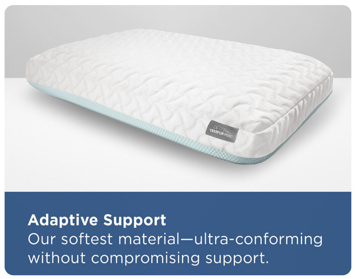 TempurPedic Adapt Cloud + Cooling Pillow, Low Profile White