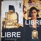 Dua Lipa Libre YSL Yves Saint Laurent Fabric Store Display 26" x 53" — photo 1