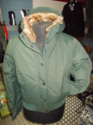 PIPER LADY JACKE BOMBER SIZE FOREST GREEN 44 821VB Tucano Urbano