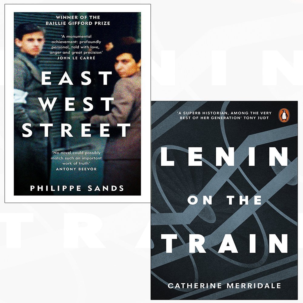 Lenin on the Train and East West Street Non-fiction 3 Books Collection Set NEW