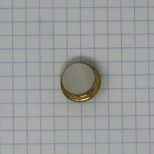 Holton Sousaphone, Tuba, Brass Finger Button with Pearl, 1 each