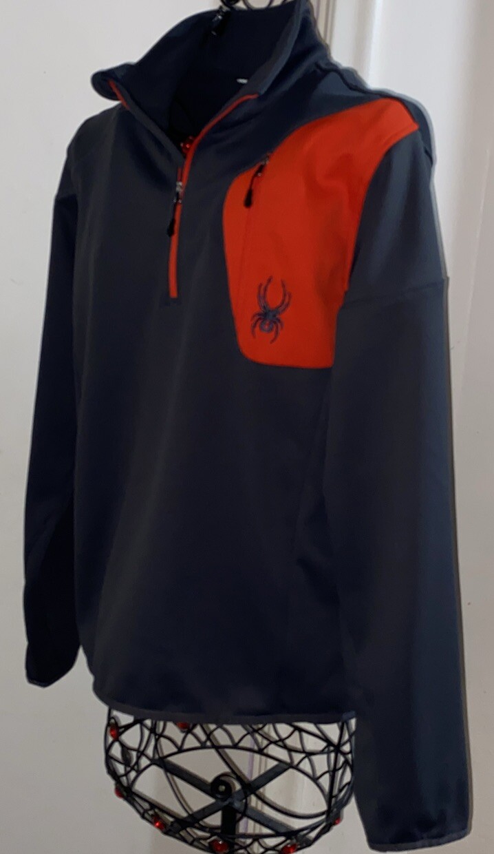 Spyder Performance Fleece Lined Pullover Jacket M… - image 2