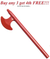 ☀️NEW! Lego Weapon Reddish Brown BATTLE AXE Halberd Skeleton Castle Kingdoms