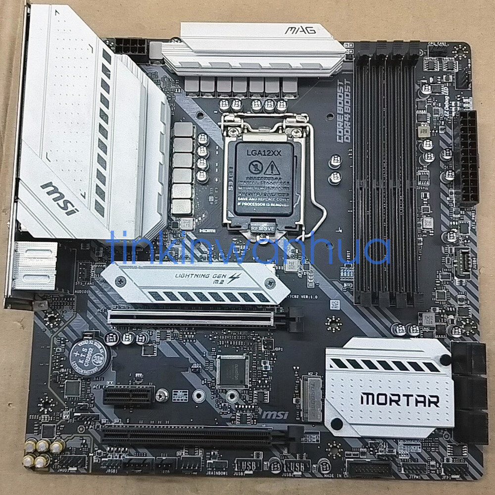 For MSI MAG B460M MORTAR WIFI Motherboard LGA1200 DDR4 DP+HDMI Micro ATX
