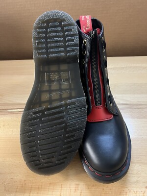 Dr. Martens 1460 Year of the Rabbit Leather Lace Up Boots Black