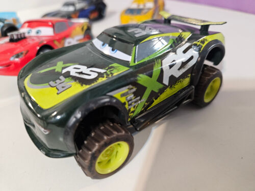 Disney Pixar XRS Lot 5 Cars McQueen Cruz Storm Mud Racers Mattel Authentic - Picture 3 of 23
