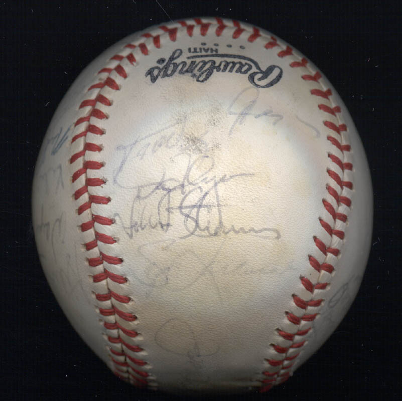 THE NEW YORK METS - AUTOGRAPHED SIGNED BASEBALL CIRCA 1979 WITH CO-SIGNERS