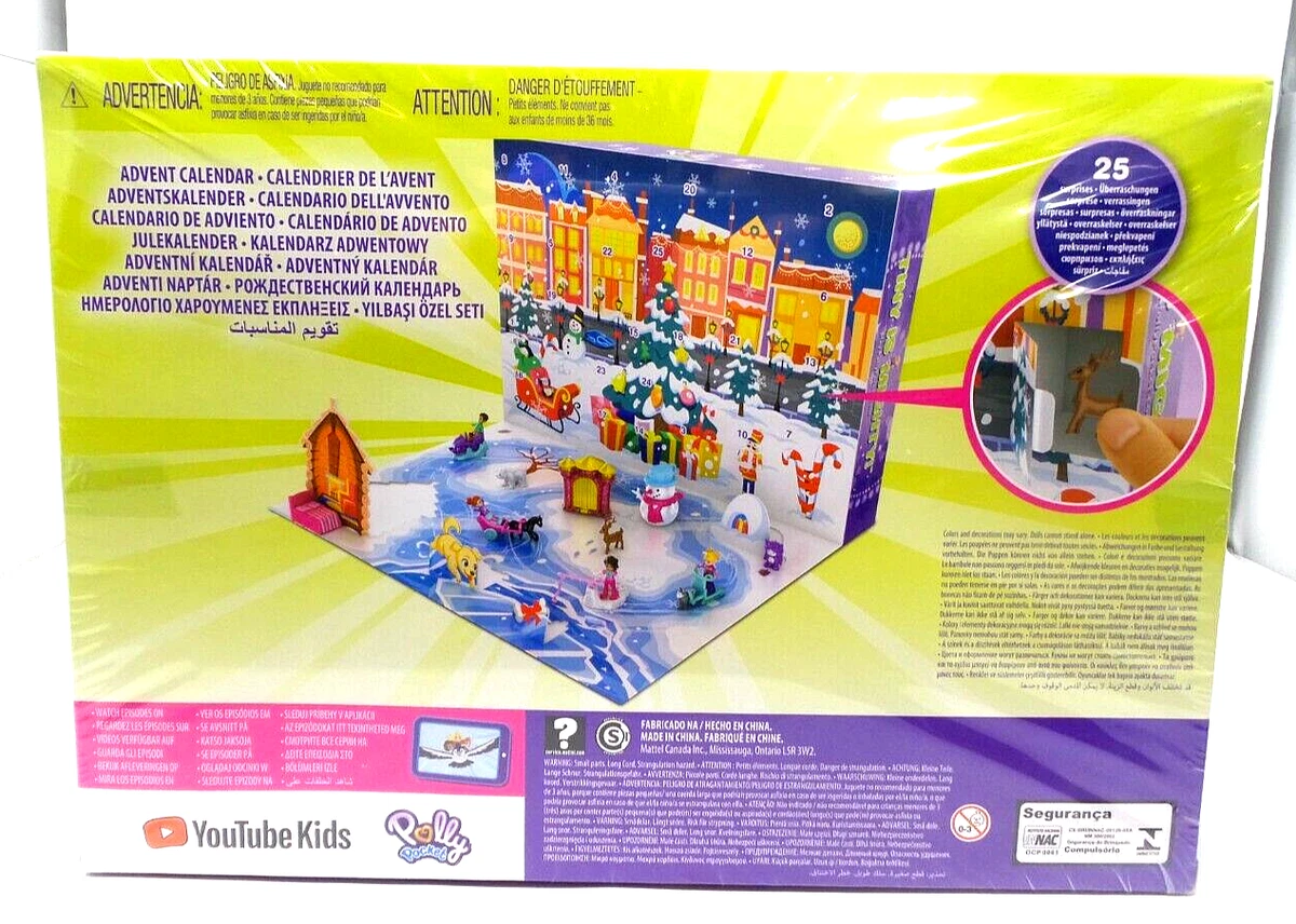 Mattel Polly Pocket Micro Advent Calendar - Free Shipping | eBay