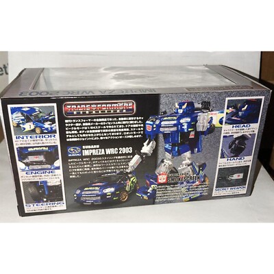 TRANSFORMERS SMOKESCREEN feat. SUBARU IMPREZA WRC 2003 8ver. Car