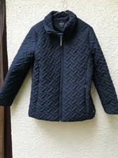 Tigi Navy Blue Quilted Jacket - Brand New - Uk 10/12