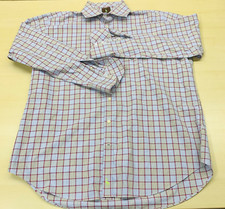 TAILORBYRD Collection-Men's XXL Plaid Button Down Long Sleeve Dress Shirt