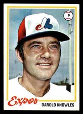 1978 Topps Darold Knowles #414 - Montreal Expos