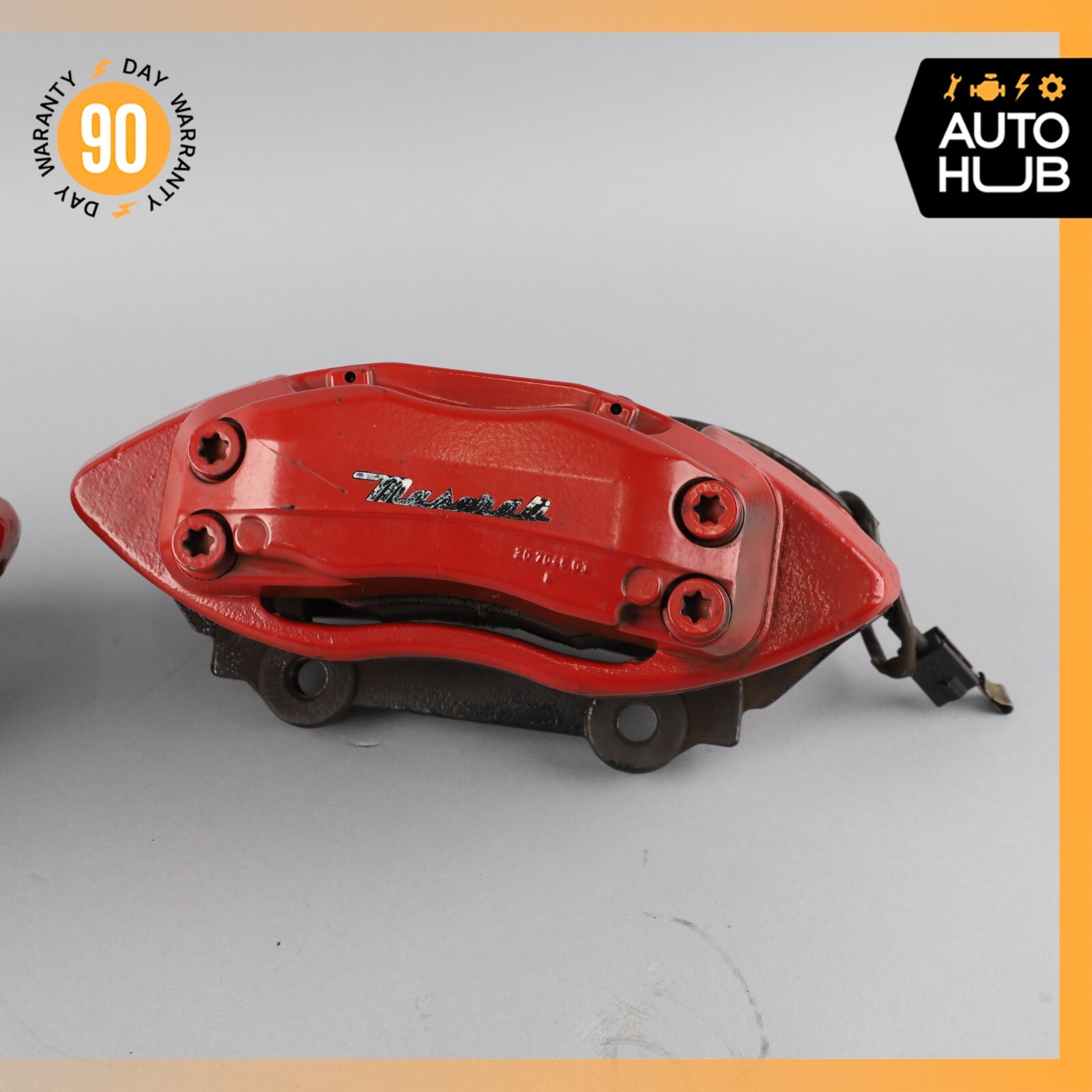 04-17 Maserati Quattroporte Front Left & Right Brake Caliper Calipers Set 29k