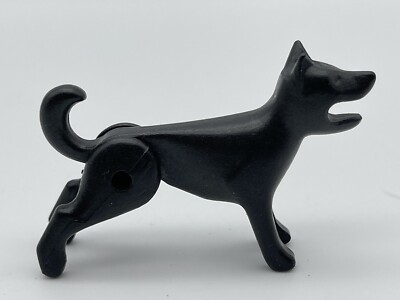 Vintage PLAYMOBIL Figure POLICE DOG Puppy DOGS Farm PET