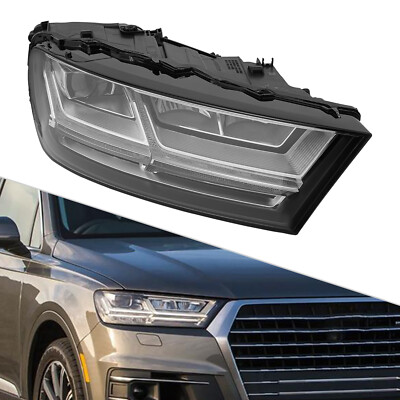 LED Headlight For 2017-2019 AUDI Q7 Full LED Model Right Passenger Side Headlamp