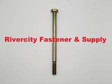 M8-1.25x125 Steel Hex Head Cap Screws M8x1.25 x 125 Bolts 8mm x 125mm Grade 10.9