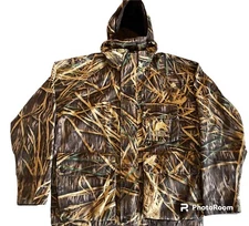 Whitewater Outdoors Mossy Oak Camouflage Hunt Jacket Size Large Ammo Outer Only