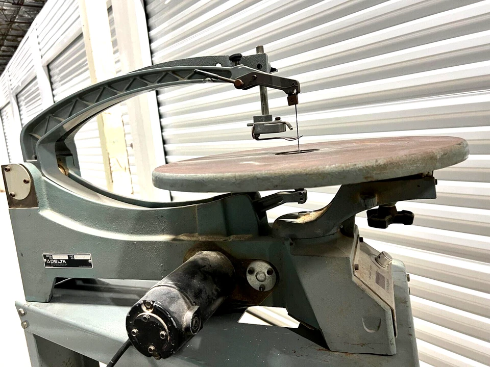 Sierra de calar Delta con mesa, modelo 40-601, pieza n.º 400-06-137-0002 Foto 4 de 4