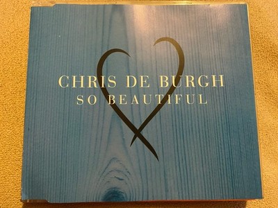 CHRIS DE BURGH - SO BEAUTIFUL - 3 TRACK CD SINGLE