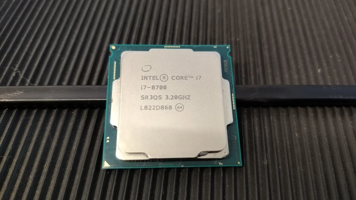 Intel Core i7-8700 Processor Model LGA 1151/H4 Socket Type