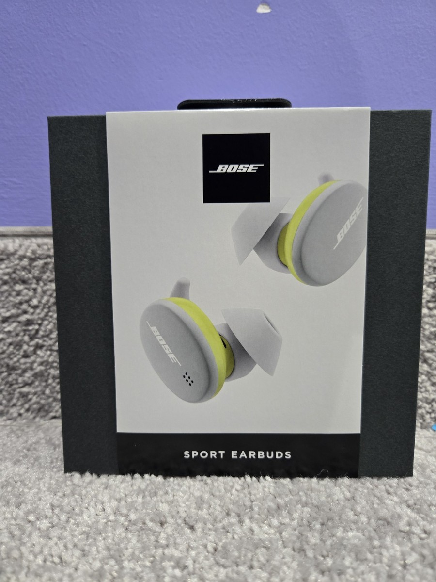 Bose Sport Earbuds True Wireless Earphones - Glacier White