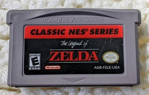 Legend of Zelda - Classic NES Series (Nintendo Game Boy Advance 2004) Tested