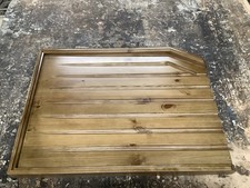 sale to clear 2nd Pine large draining board for left hand side of belfast sink Z