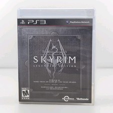 The Elder Scrolls V: Skyrim -- Legendary Edition (Sony PlayStation 3, 2013) CIB